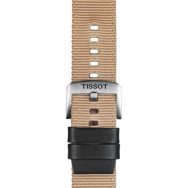 Cinturino Tissot Ufficiale Beige In Tessuto Ansa 22 Mm471623