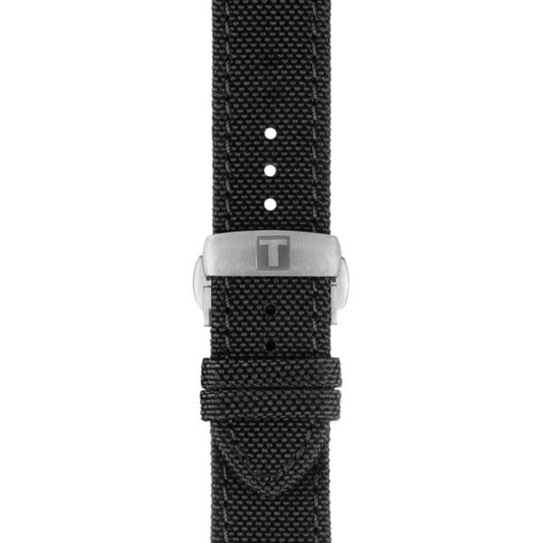 Cinturino Tissot Ufficiale Nero In Tessuto Ansa 21 Mm - Tissot471613