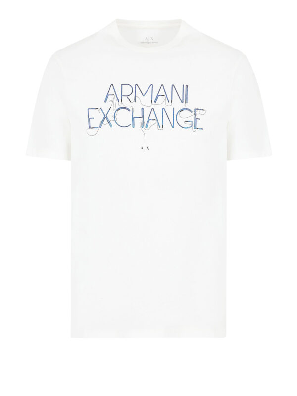 t-shirt armani exchange da uomo - bianco4472553