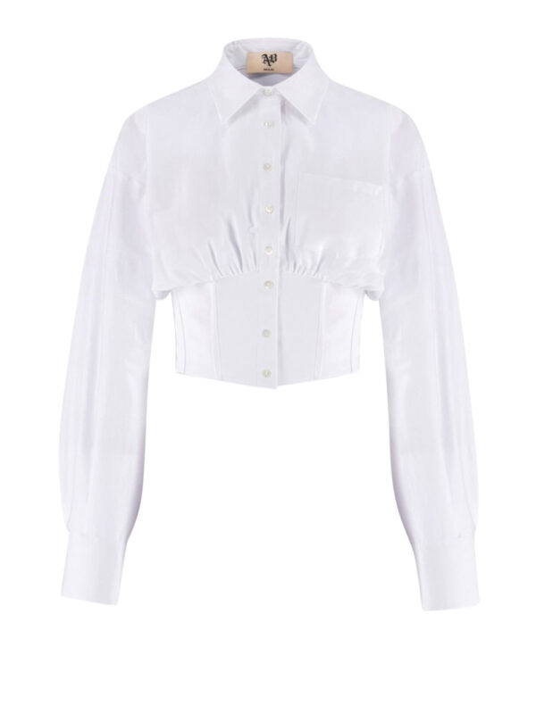 camicia aniye by bustier kendal da donna - bianco4951917