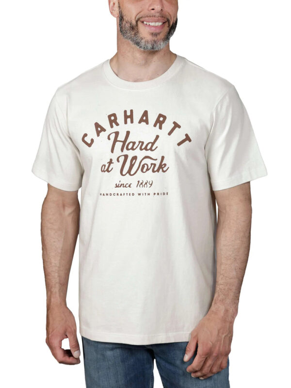 t-shirt carhartt relaxed fit da uomo - avorio2608138