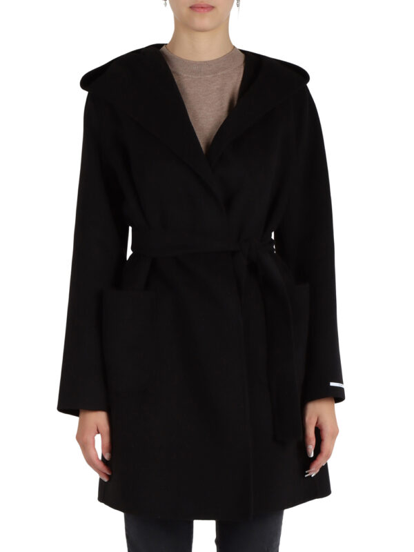 cappotto emme marella oblato da donna - nero8088918