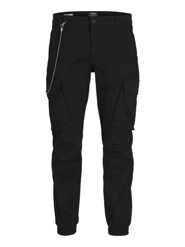 pantalone cargo jack e jones da uomo - nero9653108