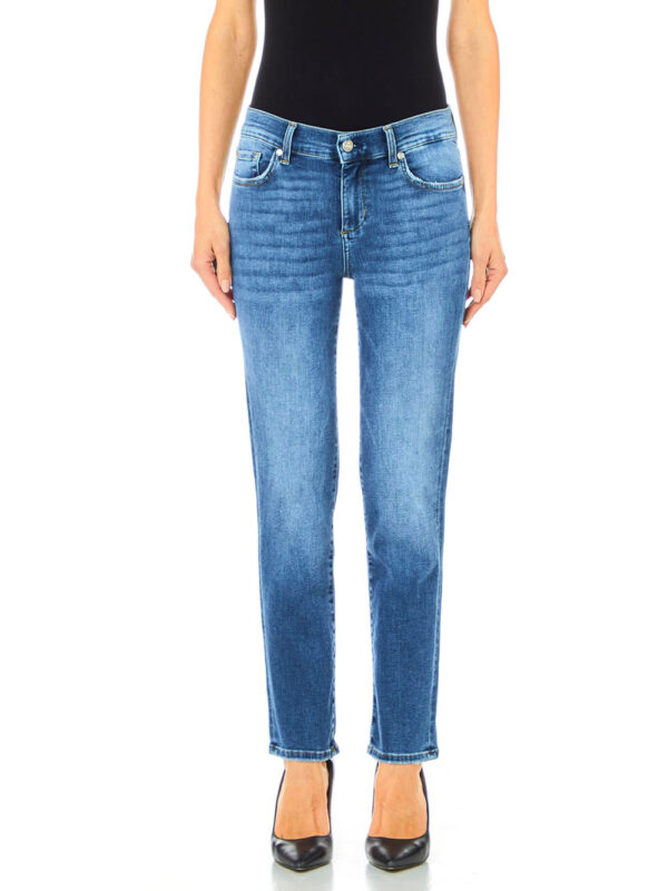 jeans slim liu jo authentic ankle da donna - denim8618013