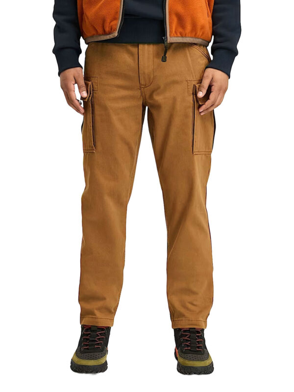 pantalone cargo timberland twill da uomo - beige2997585