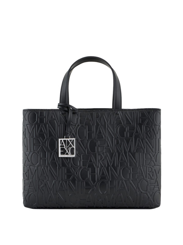 borsa shopper armani exchange da donna - nero8962003