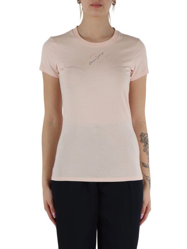 t-shirt armani exchange da donna - rosa9473598