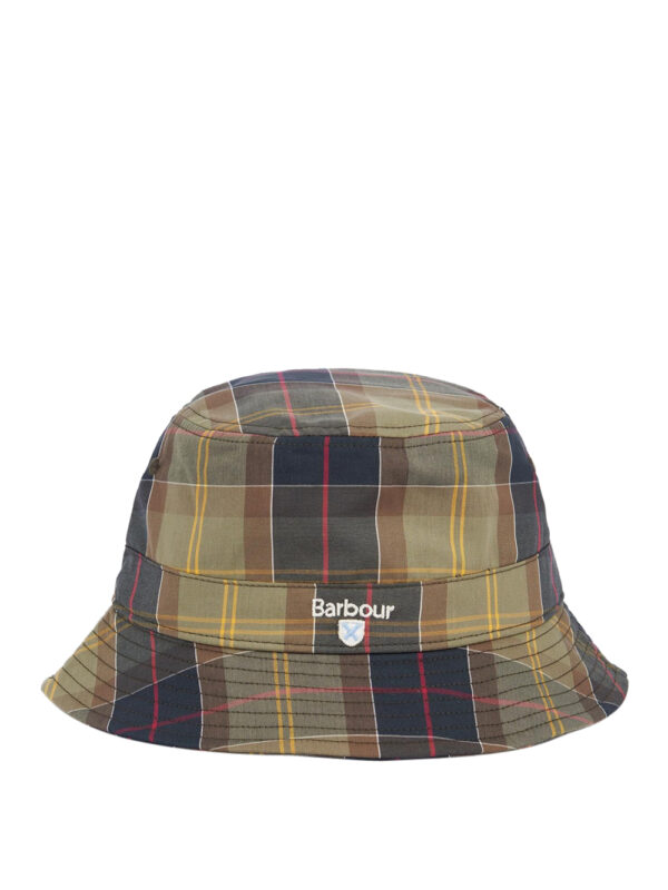 cappello barbour tartan bucket da uomo - verde3826318