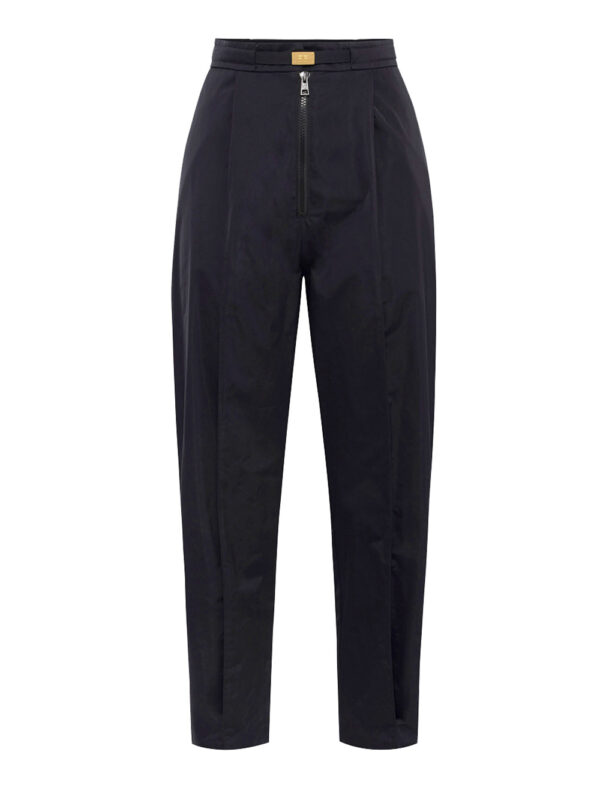 pantalone elisabetta franchi da donna - nero2404310