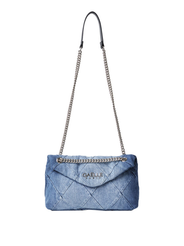 borsa a tracolla gaelle da donna - denim3639442