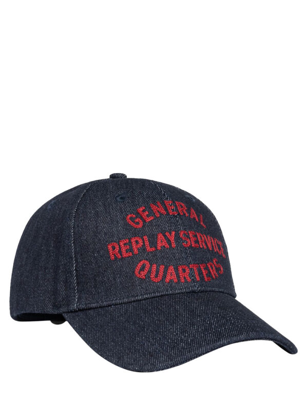 cappello replay raw da uomo - denim1206018