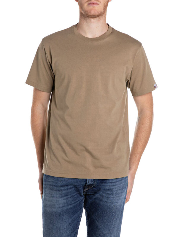 t-shirt replay basic jersey da uomo - marrone897329