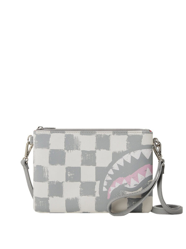 borsa pochette sprayground vanquish cream unisex - avorio3880870